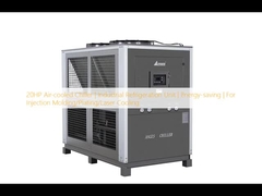 20HP Air-cooled Chiller | Industrial Refrigeration Unit | Energy-saving | For Injection Molding/Plating/Laser Cooling