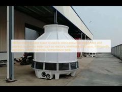 150Ton cooling water tower is used to cool production equipment and process circulating water such as reactors, steelmaking furnaces, rolling mills, extruders, paper machines, fermentation tanks