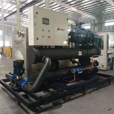 50 Ton Screw Industrial Chiller Integrated System Central HVAC Water Cooled