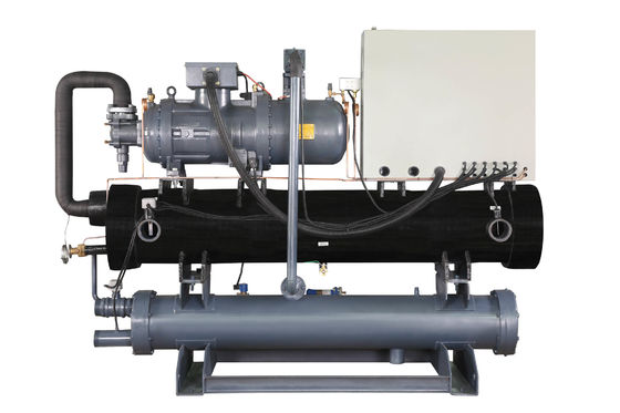 Buy 160 Ton Water Cooled Screw Chiller 160HP Screw Compressor Chiller online manufacture