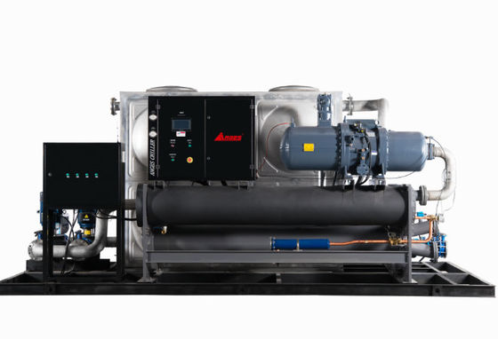 Buy 85HP Industrial Chiller Integrated System Semi Hermetic Screw Type online manufacture