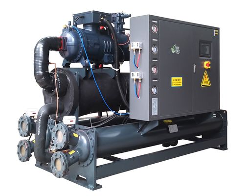 Buy 60hp Industrial Water Cooled Chiller Integrated System Semi Hermetic Screw Type online manufacture