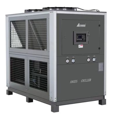 Buy 40HP Air Cooled Screw Chiller Industrial Water Chillers For BOPP Film Lamination Line online manufacture