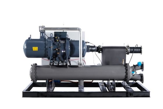 Buy 85ton 85Hp Water Cooled Chiller Hanbell Screw Compressor With Plate Evaporator online manufacture