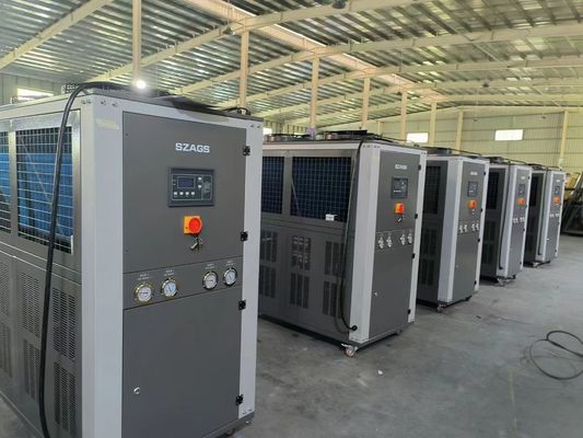 Buy R22 10ton Air-cooled Type Chiller For Blow Molding Machine online manufacture