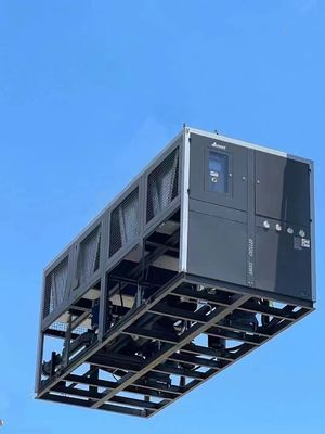 Buy 100ton Air-Cooled Screw Chiller Using For Extruder And Laser Cleaning Machine online manufacture