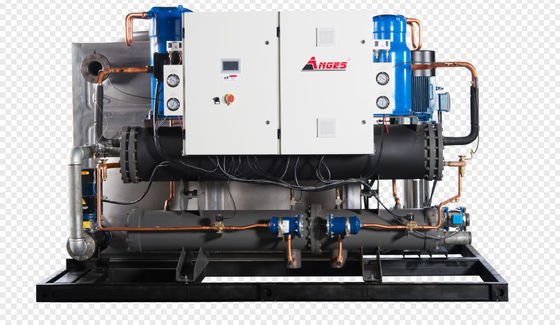 Buy 280hp Industrial Chiller Integrated System Semi Hermetic Screw Type online manufacture