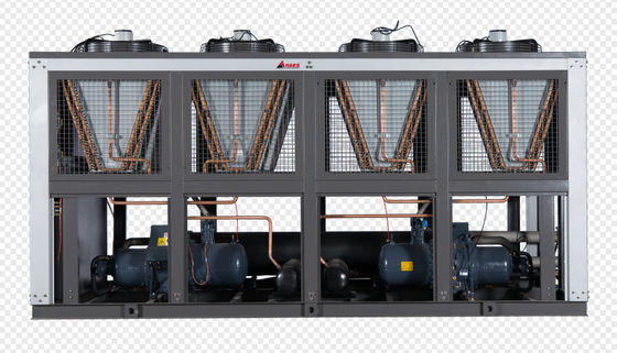 Buy 100Ton Customizable Air Cooled Screw Chiller Industrial Chiller For Blown Film Machine Cooling Film online manufacture