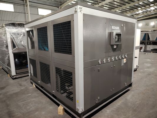 Buy 50TR Customizable Air Cooled Chiller for Industrial Cooling Applications online manufacture