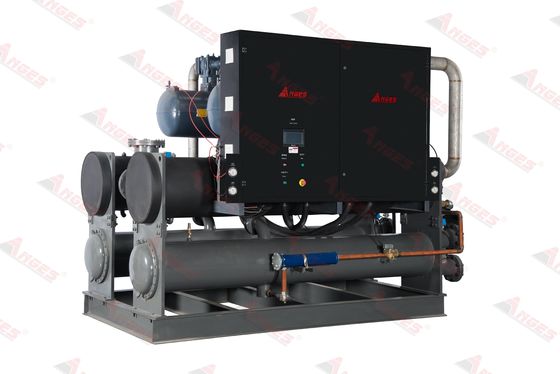 Buy 100 Ton Water Cooled Semi-Screw Industrial Chiller Designed Specifically For Plastic Injection Industry Molding online manufacture