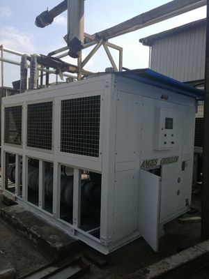 Buy Industrial-Grade 120TR Air Cooled Screw Chiller For Heavy-Duty Cooling Needs online manufacture