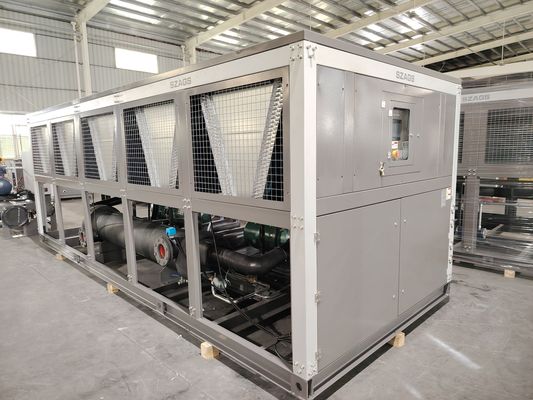 Buy 240hp Semi Hermetic Screw Type Chiller For Plastic Material Production online manufacture