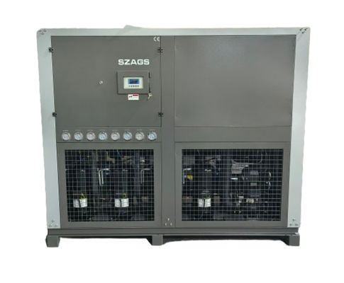 Buy HIGH EFFICIENCY 40HP INDUSTRIAL WATER COOLED CHILLER 130 KW SCROLL WATER COOLED CHILLER FOR INJECTION MACHINE online manufacture