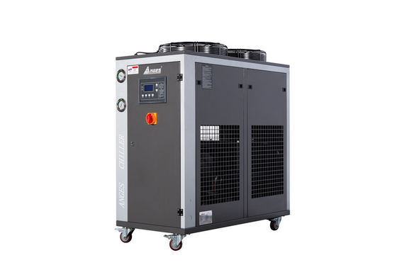 Buy Semi-Automatic Blowing Machine 3 Hp Air Cooled Chiller for 20L Water Tank and Capillary Control from 0.2 to 2.00 Lt online manufacture