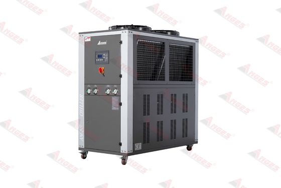 Buy 10TR Industrial Water Chiller 10Ton Air Cooled Scroll Chiller 10kW Cooling System online manufacture