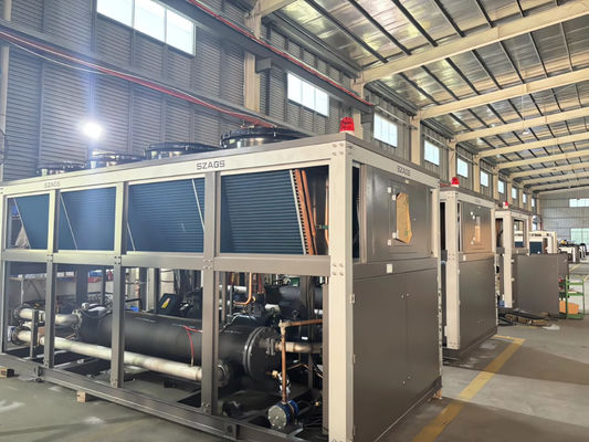 Buy WEINTEK Touch Screen ANGES 80hp Air Cooled Screw Chiller With Temperature Controller and Advanced Evaporator online manufacture