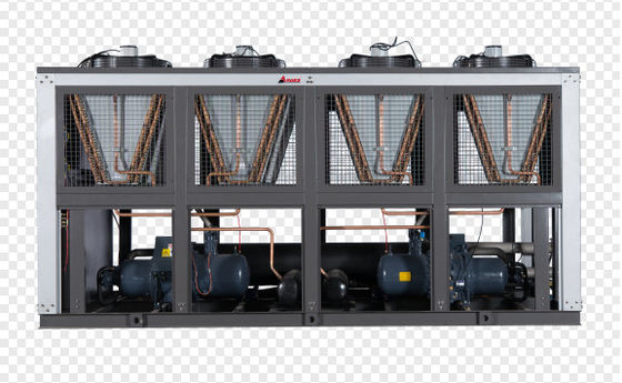 Buy Emerson Solenoid Valve 75HP Air Cooled Screw Chiller for Printing and BOPP Film Lamination Line online manufacture