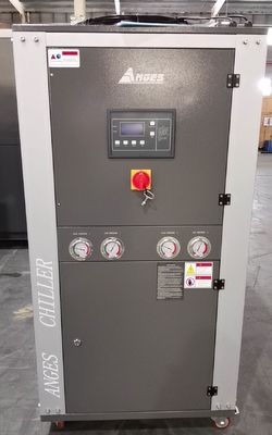 Buy 46.2KW Air Cooled Scroll Finned Copper Tube Industrial Water Refrigerator / Industrial Water Cooler online manufacture