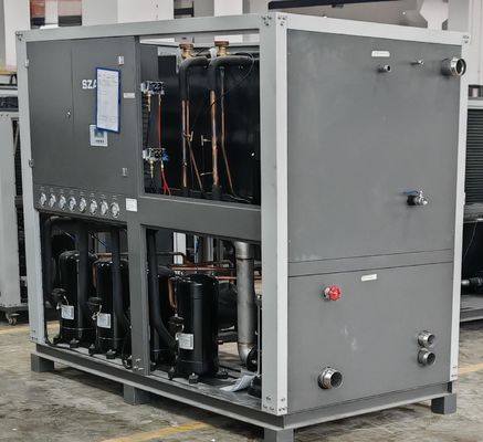 Buy AW-40(F) 40HP Water-cooled Chiller For Plastic Products Processing 40RT Cooler For Yizumi Injection Molding Machine online manufacture