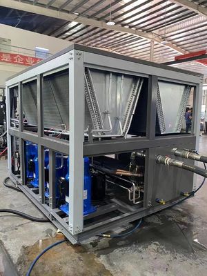 Buy 345L Water Tank 60 Ton Air Cooled Industrial Water Chiller for Injection Molding Machine 2700*2200*2050 online manufacture