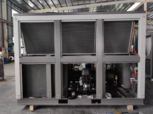 Buy 50ton Air Cooled Industrial Water Chiller With Four Compressors For Injection Molding Machine online manufacture