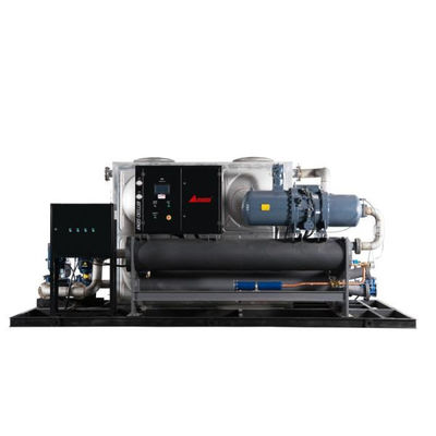 Buy Water Cooled Screw Chiller with Ambient Temperature -30C- 35C and PLC Controller 373.9KW Cooling Capacity online manufacture