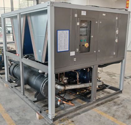 Buy Adopt Environmentally Refrigerant Support Waste Heat Recovery for Chemical Industry and Lithium Battery Production EnergySaving Air Cooled Finned Copper Tube Condenser with R410A Refrigerant online manufacture