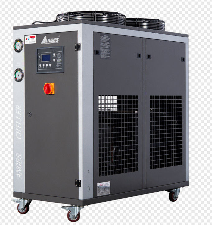 Air Cooled Industrial Chiller Integrated System Grey
