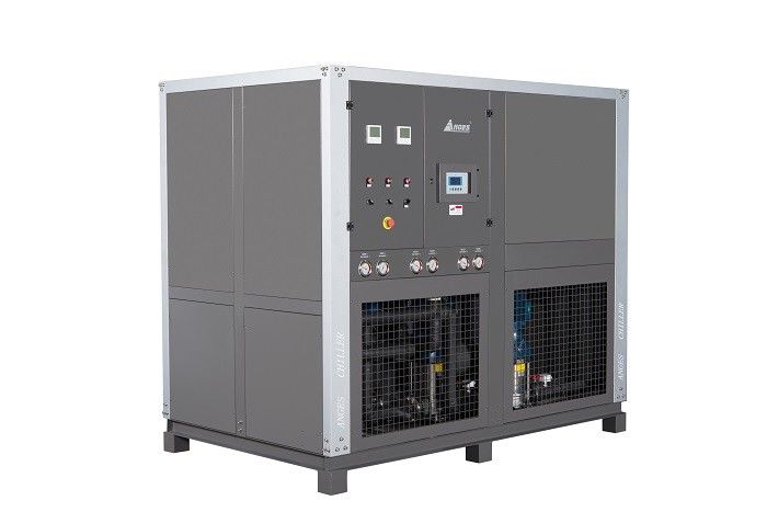 Glycol Water Cooled Chiller Modular Chiller Plant For Film Blowing Machine