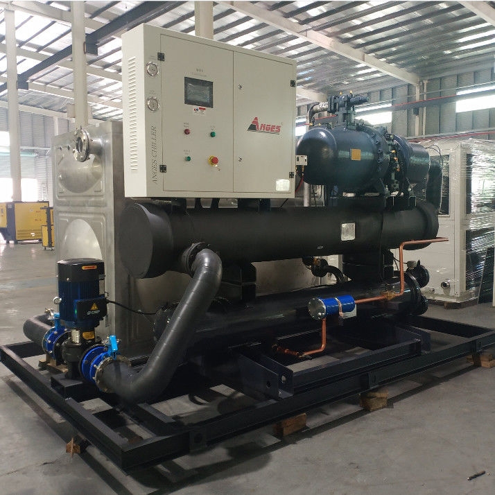 Integrated Screw Type 75HP Water Cooled Chiller easy to operate