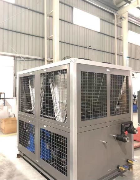 345L Tank Air Cooled Scroll Chiller 60HP For Milk Food Industry