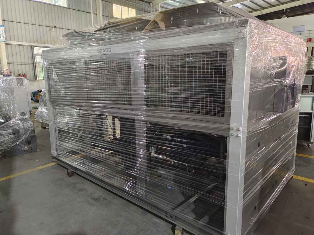 85ton Air Cooled Chiller With Screw Type Compressor For Beverage Or Dairy