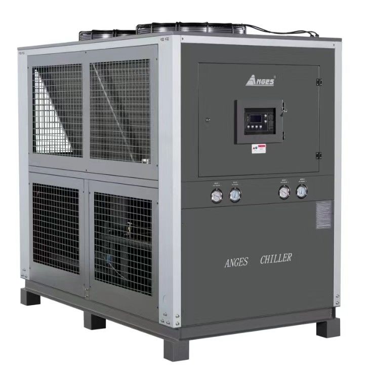 40HP Air Cooled Screw Chiller Industrial Water Chillers For BOPP Film Lamination Line