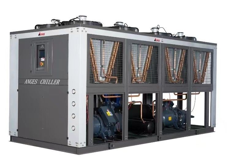 100Ton Customizable Air Cooled Screw Chiller Industrial Chiller For Blown Film Machine Cooling Film