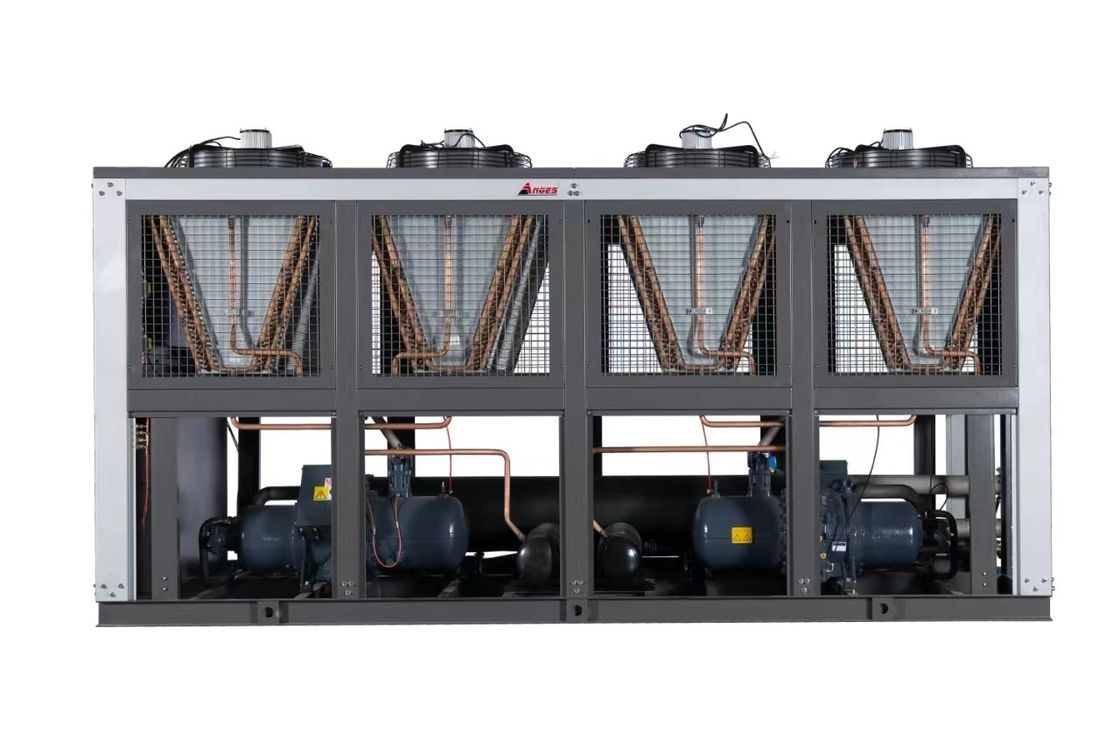 PLC Controlled Air Cooled Industrial Water Chiller With Screw Compressor For Precise Cooling Control
