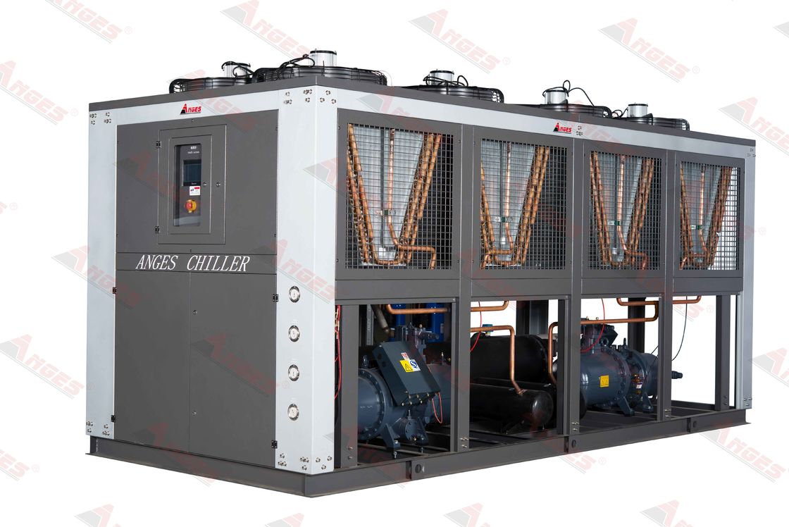 100HP Air Cooled Screw Compressor Chiller Industrial  chemical chiller For Pvc PE PP Pipe Ex