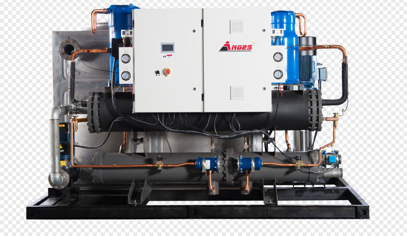 280hp Industrial Chiller Integrated System Semi Hermetic Screw Type