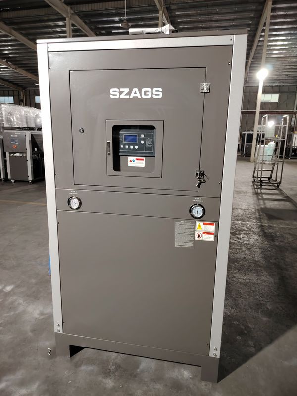 R134a Refrigerant Industrial Cooler 110-480V Voltage Shell And Tube Evaporator Type