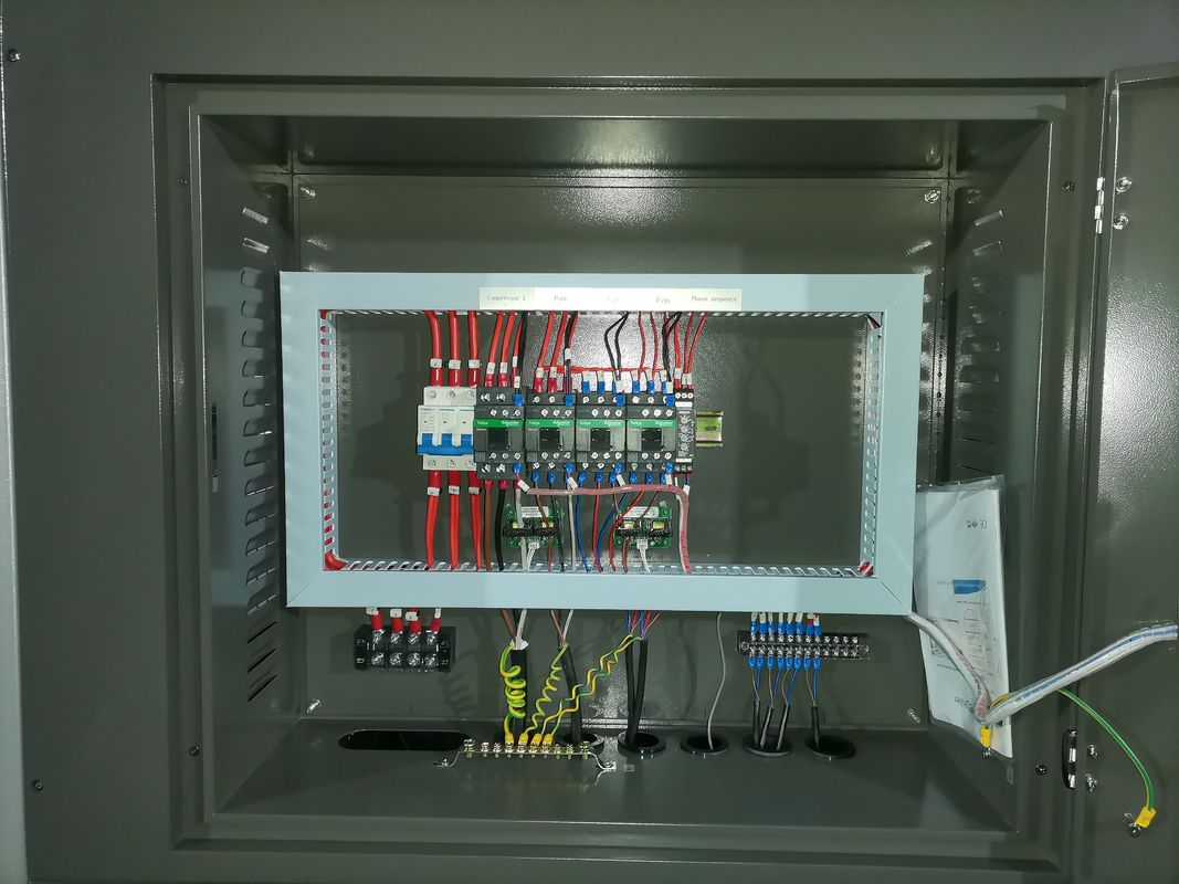 R134a Refrigerant Industrial Cooler 110-480V Voltage Shell And Tube Evaporator Type