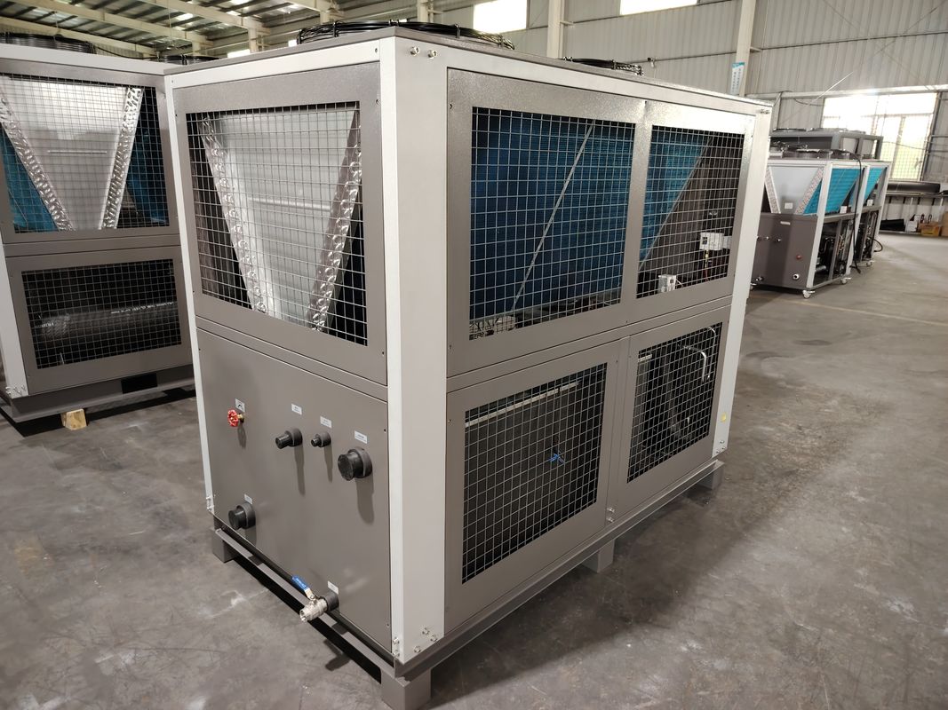 R134a Refrigerant Industrial Cooler 110-480V Voltage Shell And Tube Evaporator Type