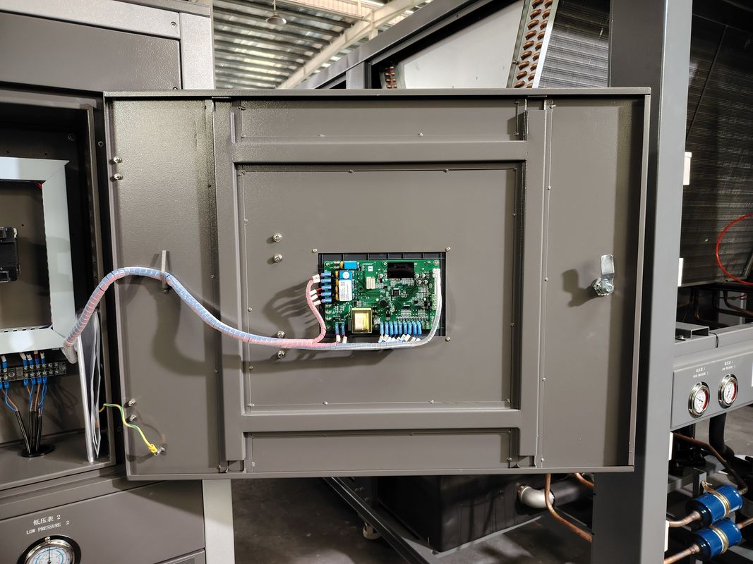 R134a Refrigerant Industrial Cooler 110-480V Voltage Shell And Tube Evaporator Type