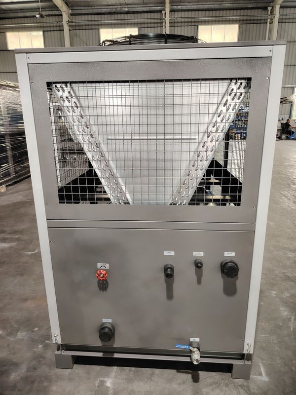 R134a Refrigerant Industrial Cooler 110-480V Voltage Shell And Tube Evaporator Type