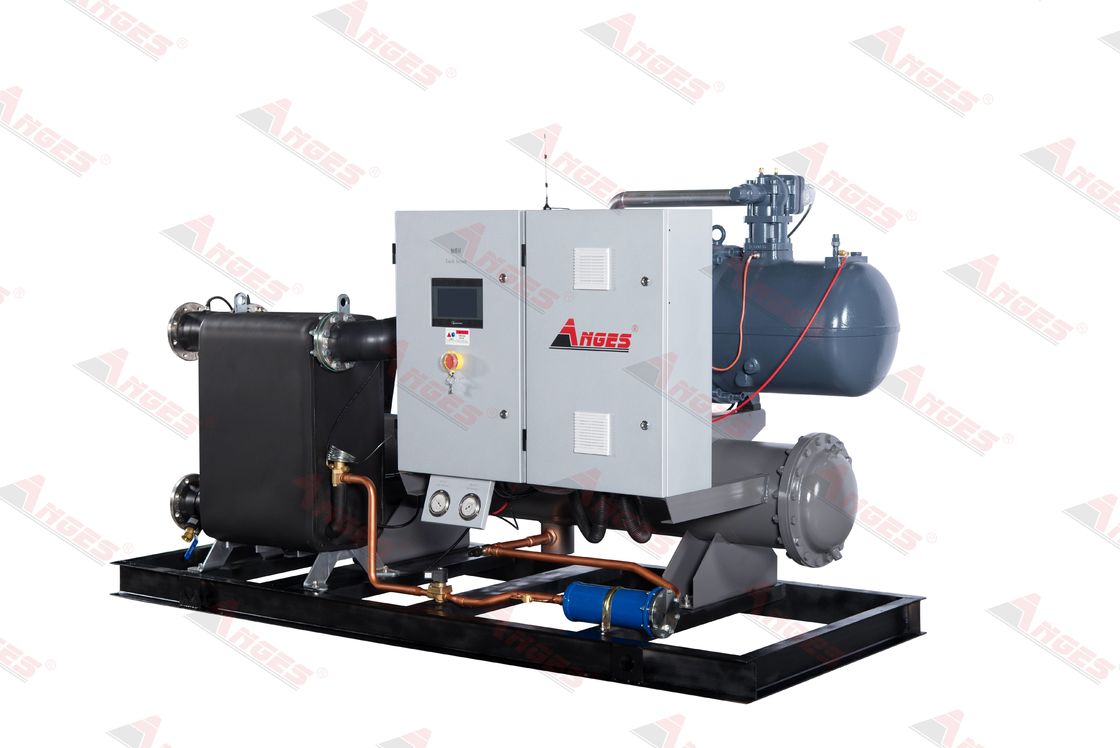 400RT Double Compressors Chiller Large Cooling Capacity Water-Cooled Screw Chiller For Beverage Industry