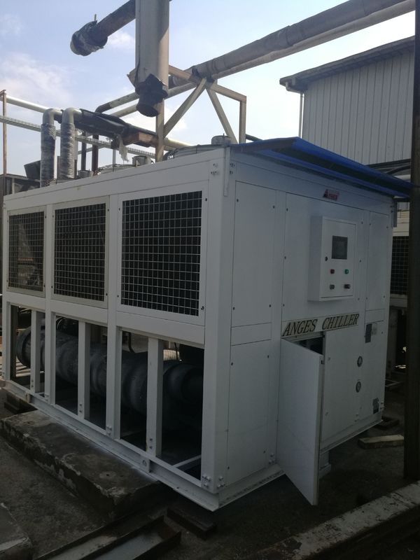 240hp Semi Hermetic Screw Type Chiller For Plastic Material Production