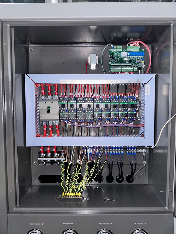Factory Supply 60HP Air Cooled Industrial Water Chiller 60 Ton Scroll Type Glycol Chiller with Four Scroll Compressors