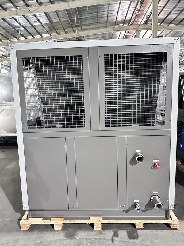 Factory Supply 60HP Air Cooled Industrial Water Chiller 60 Ton Scroll Type Glycol Chiller with Four Scroll Compressors