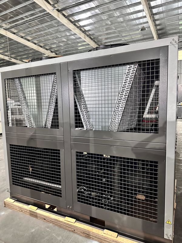 Factory Supply 60HP Air Cooled Industrial Water Chiller 60 Ton Scroll Type Glycol Chiller with Four Scroll Compressors