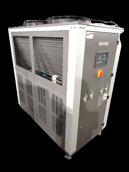 8 Ton Air Cooled Industrial Water Chiller 23kW Scroll Type Glycol Chiller Factory Supply
