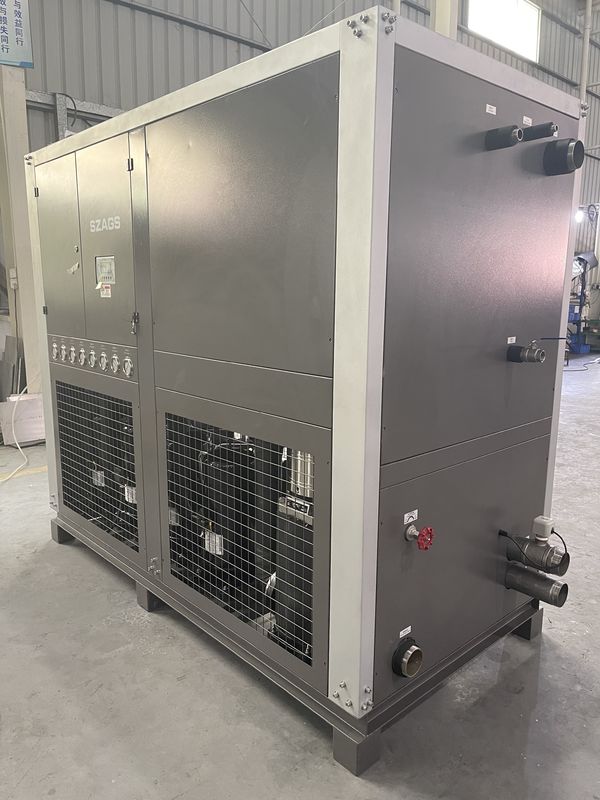 HIGH EFFICIENCY 40HP INDUSTRIAL WATER COOLED CHILLER 130 KW SCROLL WATER COOLED CHILLER FOR INJECTION MACHINE