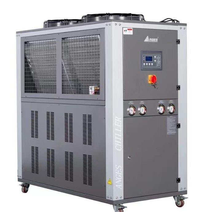 10Ton Scroll Industrial Water Chiller Portable Plastic Industry Portable Air Cooled Small Water Chiller Unit